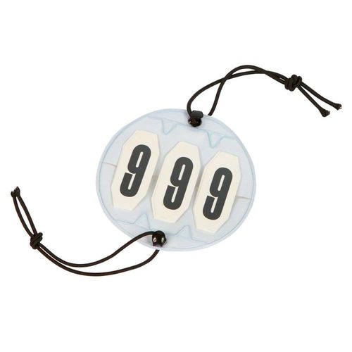 Tournament numbers, 3-digit, Ø 9 cm, in pairs - Harvesso