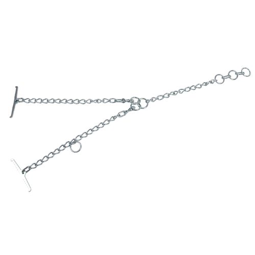 Tirol inək zənciri, galv. 3 mm, 3 sətirli - Harvesso