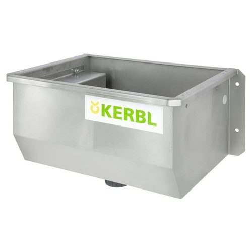 Paslanmayan polad su novçası, 35 litre, 50 x 40 x 29 sm - Harvesso