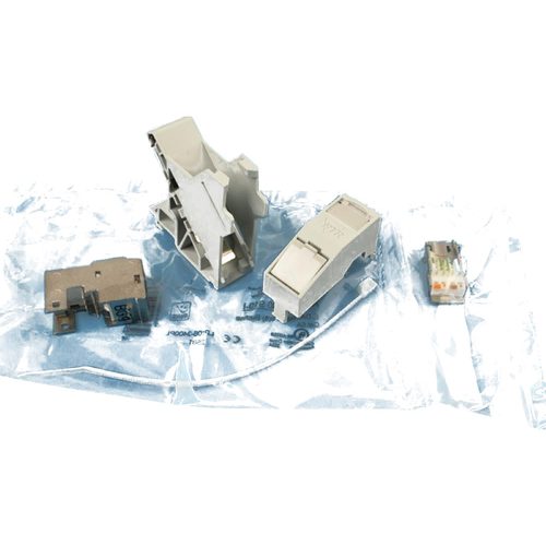 PRIVA Patchbox 1x RJ45 on DIN-rail - Harvesso