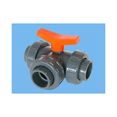 ROYAL BRINKMAN Ball valve 3-way Ø32 x 32 x 32 pvc - Harvesso