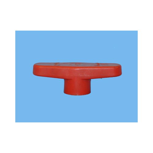 ROYAL BRINKMAN Handle for ball valve 50/63 red pvc - Harvesso