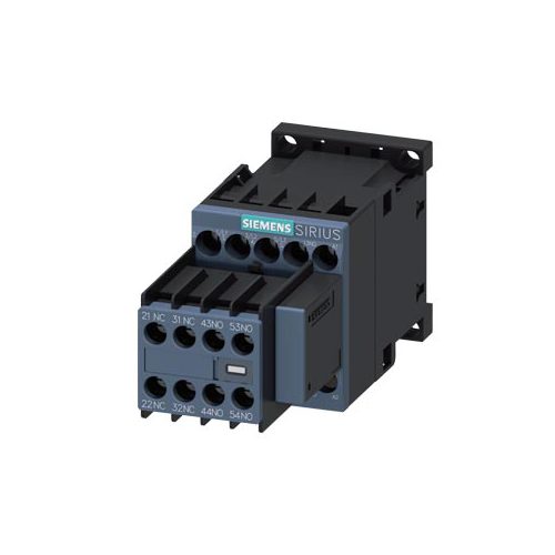 Contactor Siemens SIRIUS 3RT2016 4 kW 9 A 3-pole (S00) - Harvesso