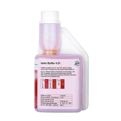 TESTO pH 4.01 Tampon Çözelti kalibrləmə mayesi - Harvesso