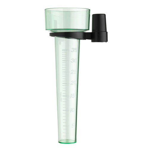 Analogue rain gauge TFA 47.1013, green-transparent - Harvesso