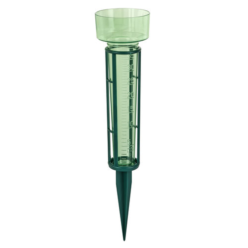 Analogue rain gauge TFA 47.1016, green - Harvesso
