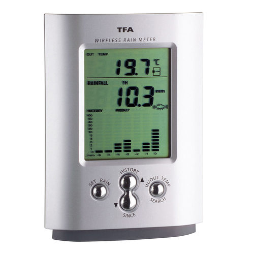Digital wireless rain gauge TFA MONSOON 47.3003 - Harvesso