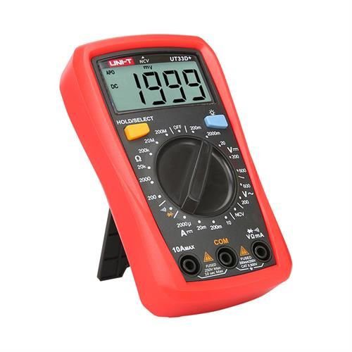 UNI-T UT33D+ rəqəmsal multimetr, 600V 10A - Harvesso