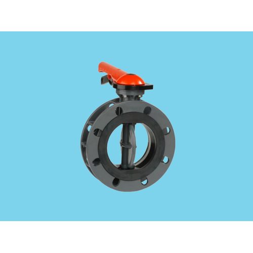 VAN DE LANDE Butterfly valve Ø75 mm, without flange set 10bar pvc VDL - Harvesso
