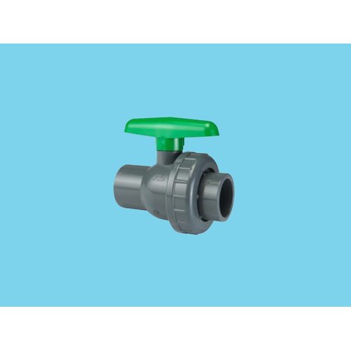 VAN DE LANDE Pvc ball valve type: eil 50x50mm viton ® dn40 - Harvesso